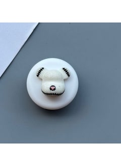 Suitable For Apple Airtag Protective Case Cartoon Silicone Positioning Pin Tracker Portable Anti-Planet Lost Protective Case-Color:60-Applicable Models:Apple Airtag