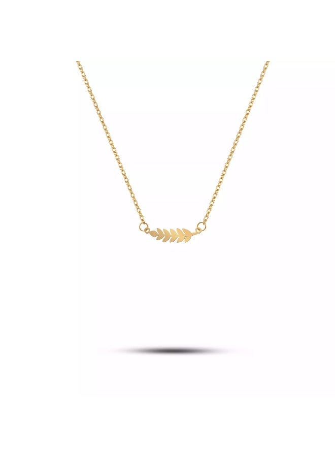 Ruby Art Gold 18K Pure Gold Women’s Necklace – Elegant & Premium Design-1.34 Gram - Image 1