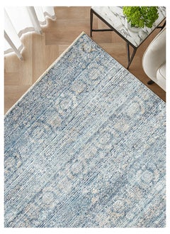 KNOT HOME Alexander Azure 400 x 300 cm Carpet Knot Home Designer Rug for Bedroom Living Dining Room Office Soft Non-slip Area Textile Decor  - Image 3