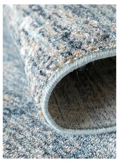 KNOT HOME Alexander Azure 400 x 300 cm Carpet Knot Home Designer Rug for Bedroom Living Dining Room Office Soft Non-slip Area Textile Decor  - Image 4