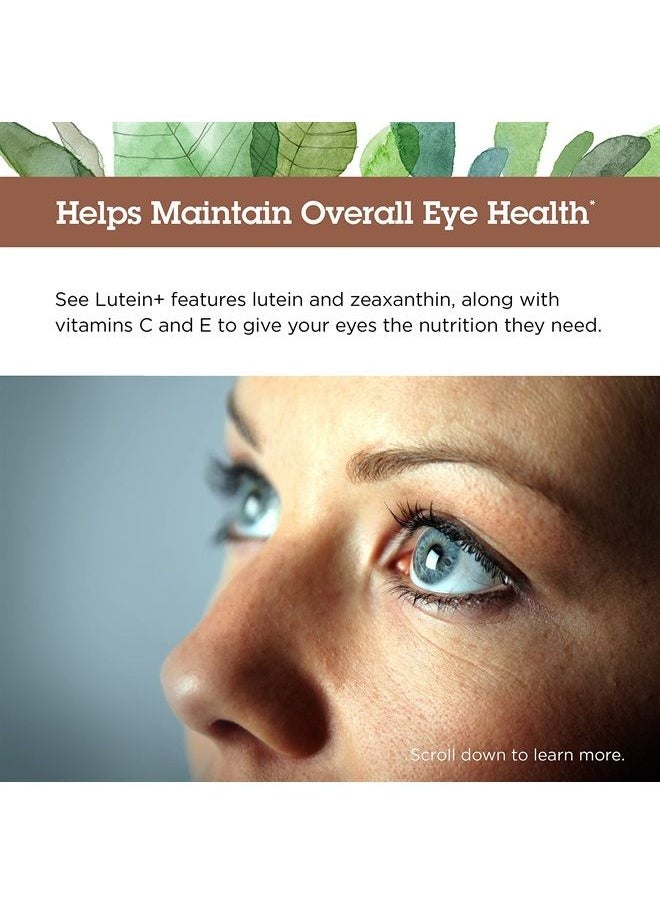 Quantum Health See Lutein+ Vision Supplement|Helps Maintain Overall Eye Health|Formulated with Lutein, Zeaxanthin, and Vitamins C and E|30 Softgels, 30 Day Supply  - Image 2