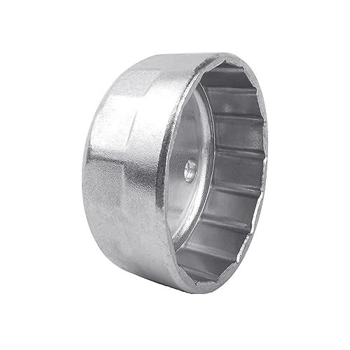 Shonee Heavy Duty 90.2mm 15Flutes Oil Filter Wrench for Land Rover and Jaguar -Oil Filter Cap Removal Socket Tool for 90mm Oil Filter Housing - Image 1
