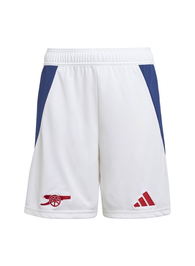 Adidas Afc H Sho Y White Football Shorts For Boys 128  - Image 2
