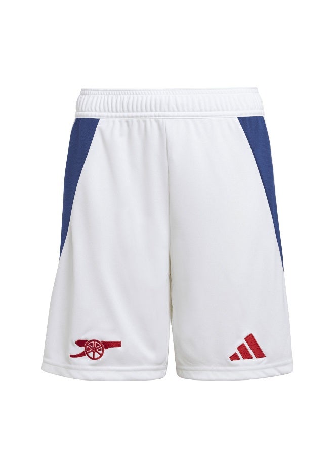 Adidas Afc H Sho Y White Football Shorts For Boys 128  - Image 1