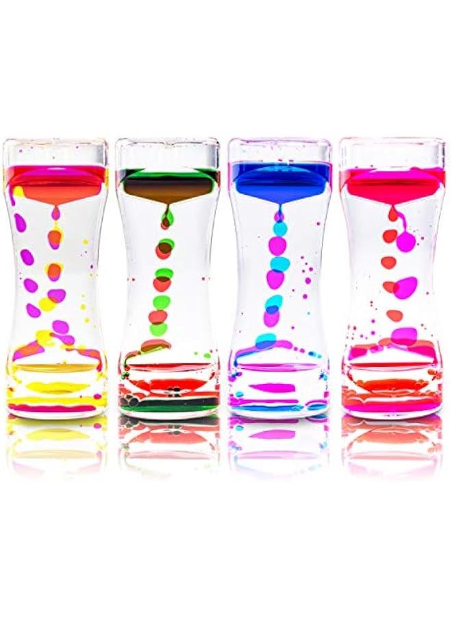 Liquid Motion Bubbler for Sensory Play, Fidget Toy, Children Activity, Desk Top, Assorted Colors (1 Piece) - Image 1