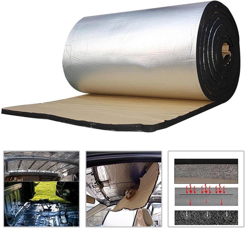 Automotive Sound Deadener | Self Adhesive Deadener Mat | Sound Deadening Material, Car Noise Control Acoustic Dampening Moistureproof Waterproof - Image 5