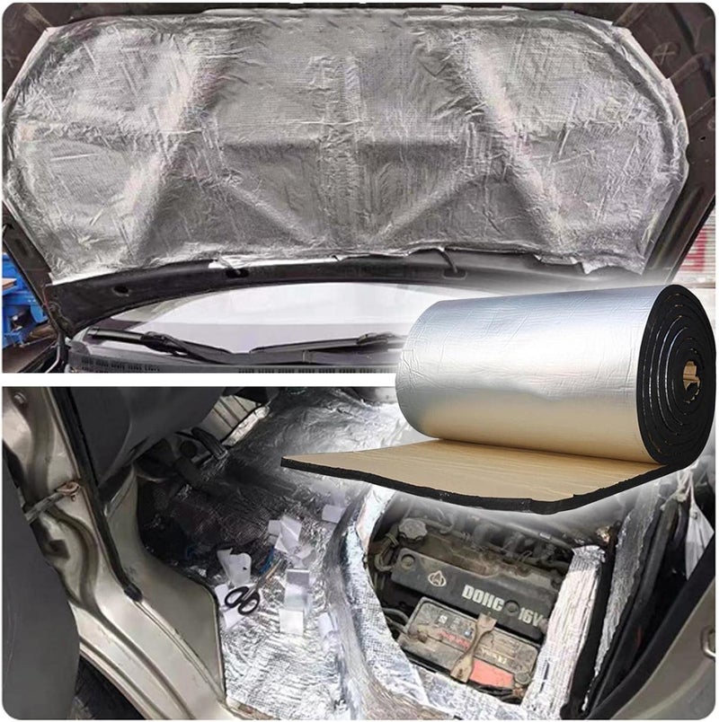 Automotive Sound Deadener | Self Adhesive Deadener Mat | Sound Deadening Material, Car Noise Control Acoustic Dampening Moistureproof Waterproof - Image 2
