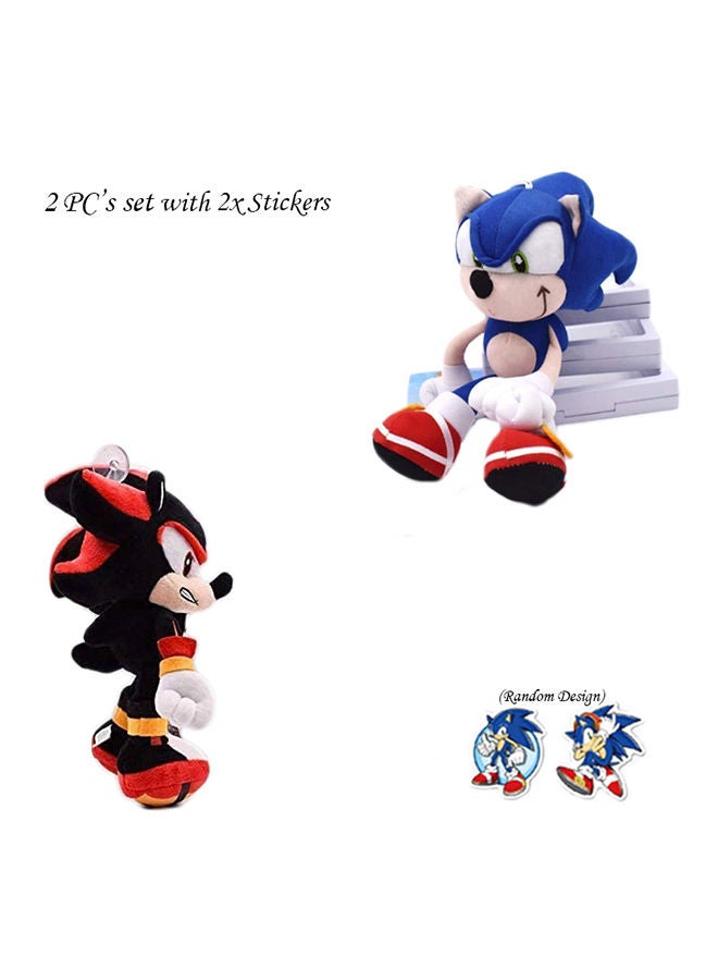 NIBEMINENT 2-Piece Super Sonic Inspired Soft Toys 27centimeter - Image 4