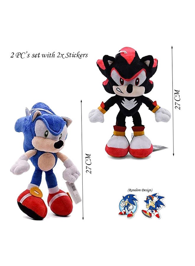 NIBEMINENT 2-Piece Super Sonic Inspired Soft Toys 27centimeter - Image 3