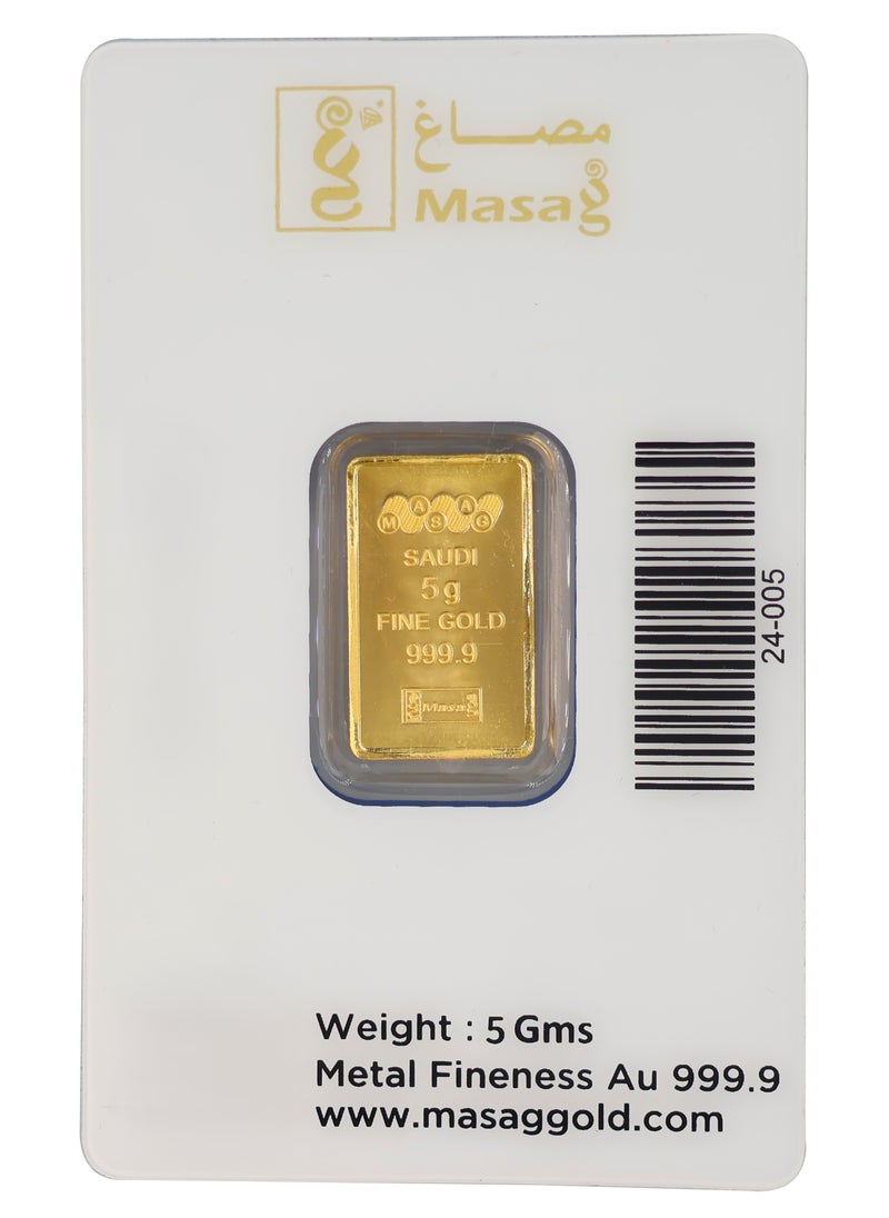 Gold Bar 24K weighing 5g - pzsku/Z64273C03214F33BA8C56Z/45/_/1737712661/9d6491bb-bfdd-428f-9ec5-f646af83b26c