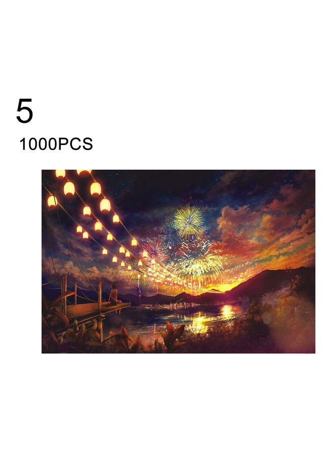 طقم ألعاب تركيب الصور المقطعة من 1000 قطعة