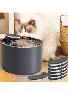 Piccasio Cat Water Fountain - Pet Water Dispenser with Filter for Hygienic, 3L Automatic Dispenser, Ultra-Quiet Pump Filter, Hydration Super Drinking Bowl for Multiple Pets  - Image 2