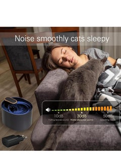 Piccasio Cat Water Fountain - Pet Water Dispenser with Filter for Hygienic, 3L Automatic Dispenser, Ultra-Quiet Pump Filter, Hydration Super Drinking Bowl for Multiple Pets  - Image 3