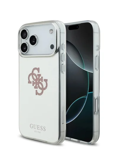 جس غطاء ماغسيف iPhone 17 Pro من PC+TPU مع شعار 4G اللامع الكبير / تركيب سهل بنظام "سناب أون" / حماية ضد الصدمات / تصميم نحيف / غطاء خلفي خفيف الوزن / قبضة مريحة