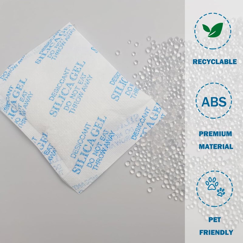xcivi 6 Pack Pet Food Desiccant Bags for PETLIBRO Automatic Cat Dog Pet Food Feeders, for PETLIBRO Upgraded RFID Automatic Cat Feeder, Moisture-Proof Bag Desiccant Keep Pets Foods Dry and Fresh - Image 4