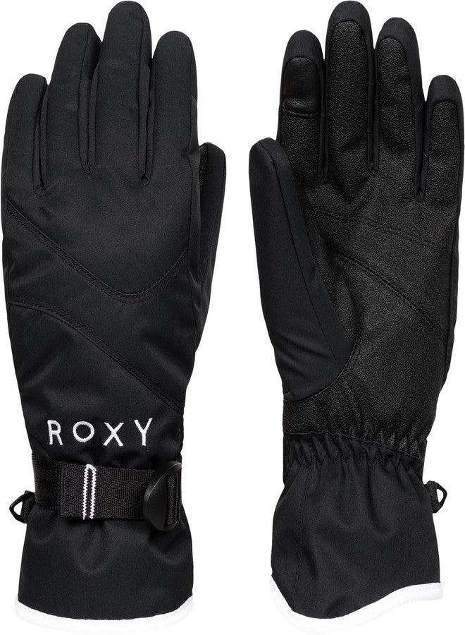Roxy Women's Jetty Solid Insulated Gloves (X-Large, True Black (KVJ0)) - Image 1