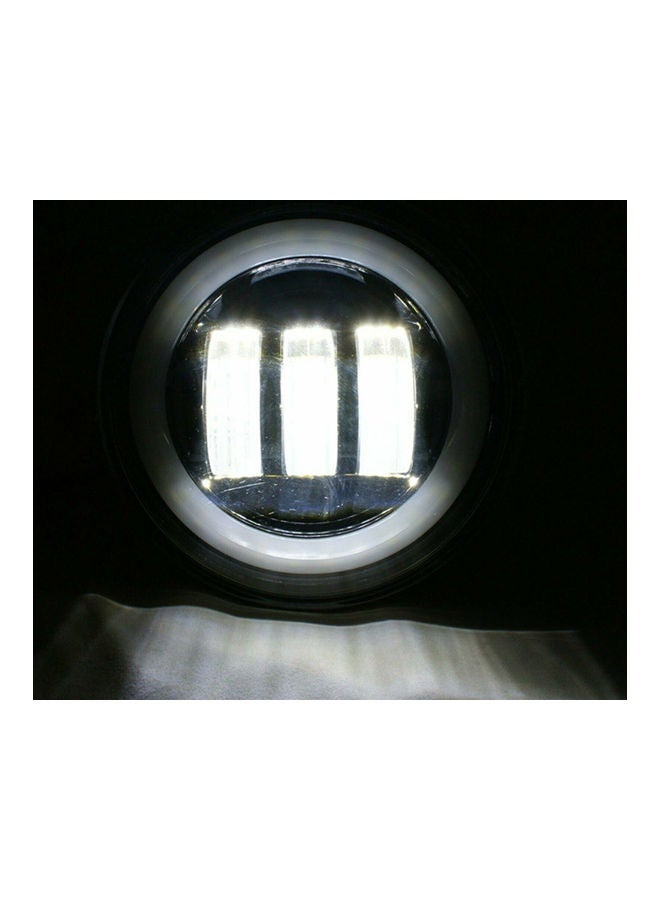 NIBEMINENT 2-Piece Round Motorcycle LED Fog Lamp  - Image 2