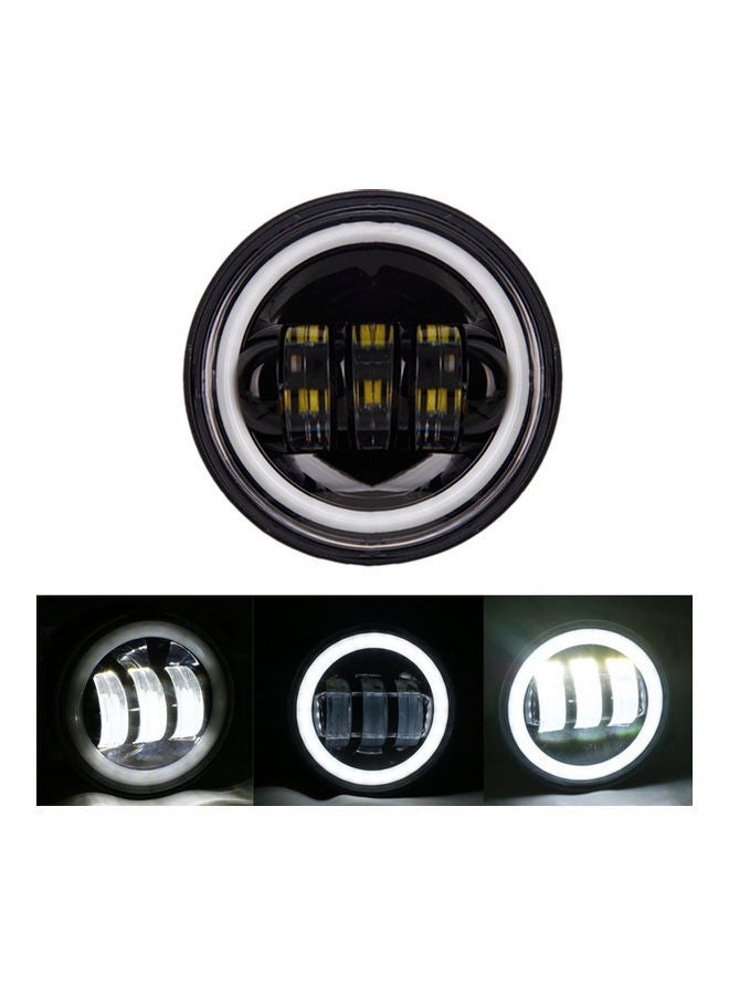 NIBEMINENT 2-Piece Round Motorcycle LED Fog Lamp  - Image 3