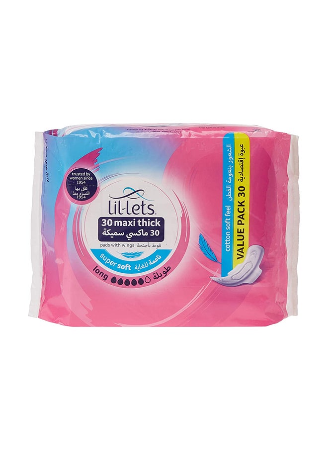 Maxi Thick Super Soft Sanitary Pads With Wings - pzsku/Z64279E28F5ADDBEDEA87Z/45/_/1709216278/537f4197-b97e-4396-a065-ef2710fdd500