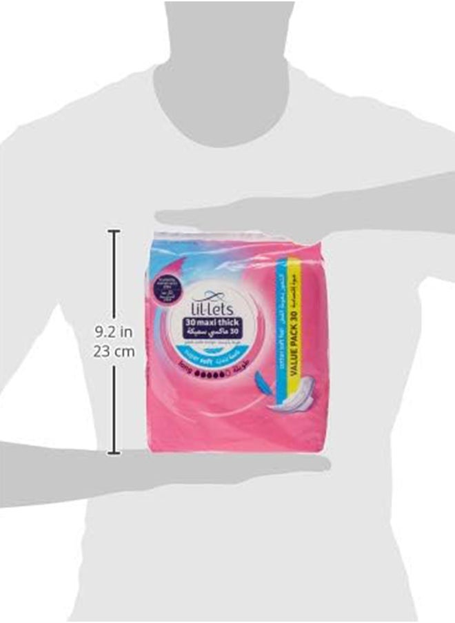 Maxi Thick Super Soft Sanitary Pads With Wings - pzsku/Z64279E28F5ADDBEDEA87Z/45/_/1709216280/6513d496-9594-4a42-9427-ee22d0241bef