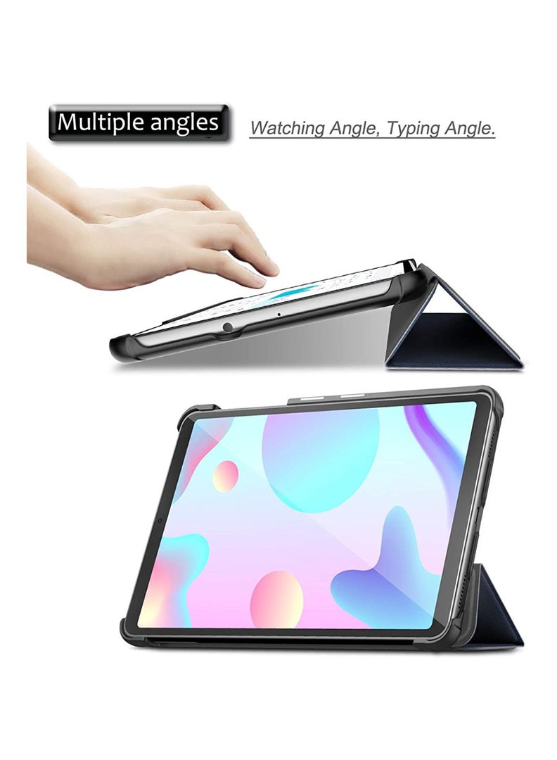 Theodor Protective Flip Case For Samsung Galaxy Tab A 8.4 inch 2020 With Trifold Stand Auto Wake Sleep Shockproof Cover Messi - Image 2