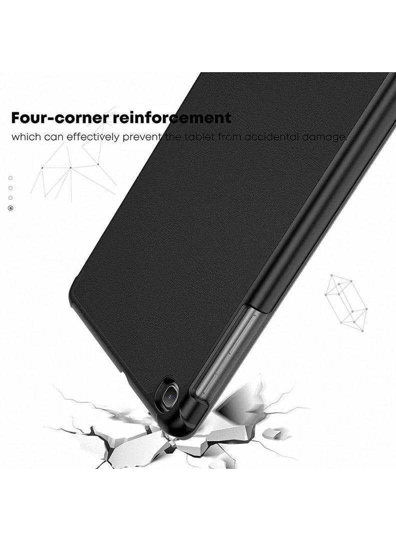 Theodor Protective Flip Case For Samsung Galaxy Tab A 8.4 inch 2020 With Trifold Stand Auto Wake Sleep Shockproof Cover Messi - Image 3