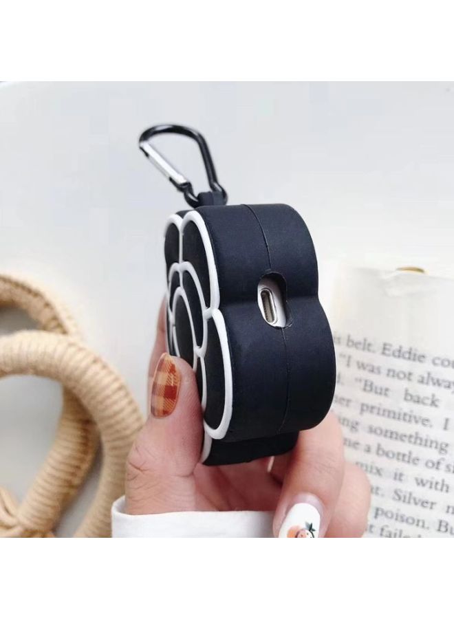 Protective Charging Case For Apple AirPods 1/2 Black/White - Image 4