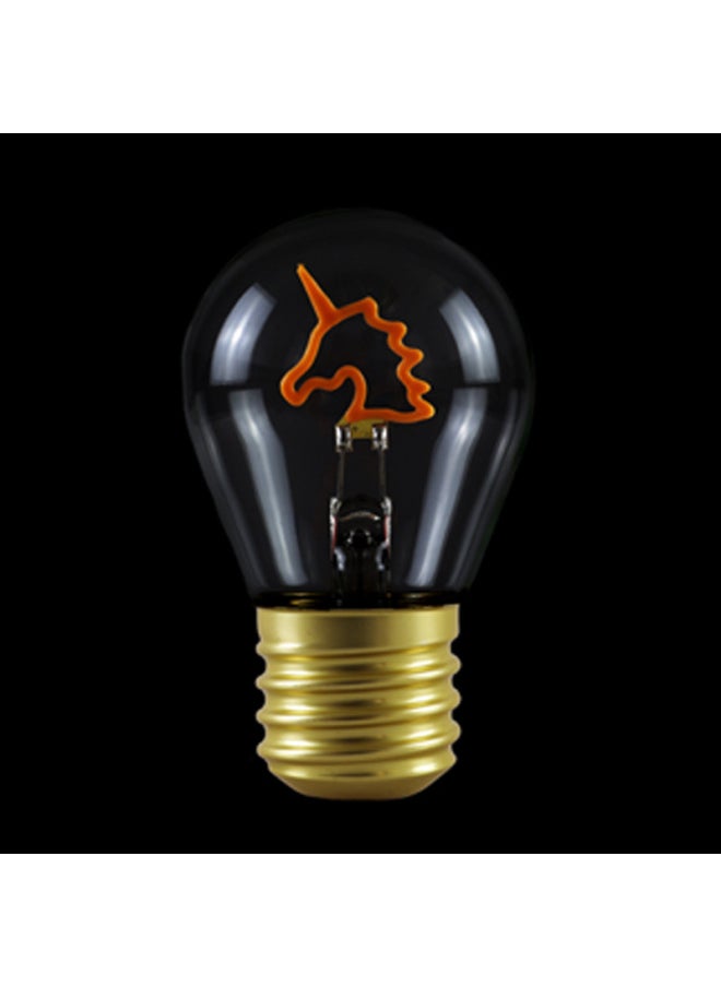 Generic - Charging Bulb LED Independent Light Source Usb Interface Portable Night Light Unicorn Love DIY Atmospheric High-end-Specifications:Snowflake-2200k Warm Yellow - Image 1