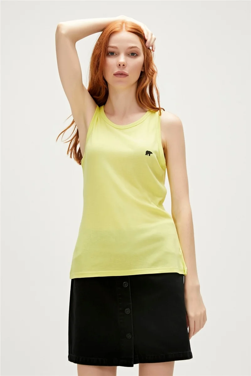 Bad Bear Cara Tank Top Sulfur