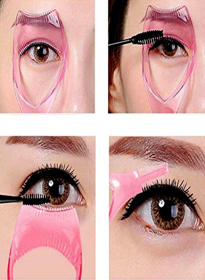 GARRADIN 3-in-1 Plastic Mascara Applicator & Eyelash Tool – Brush, Curler, Comb & Eyelash Guide for Better Eye Makeup (1 Pc) - Image 4