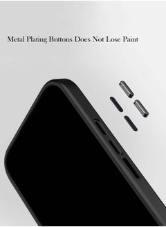 Wtech Motorola Moto G75 5G 2024 Hybrid Silicone with Translucent Back Protective Lens Shield Case Cover - Black  - Image 5
