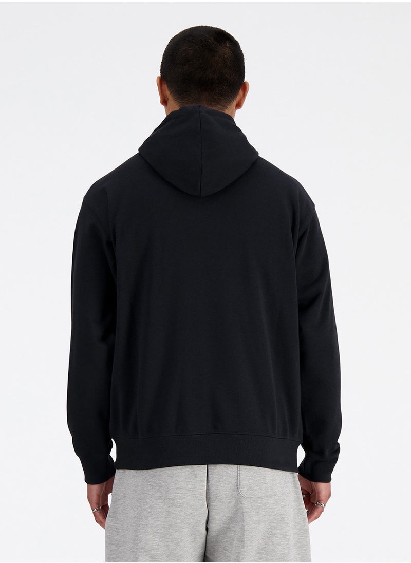 New Balance Essentials French Terry Logo Hoodie  - Image 2