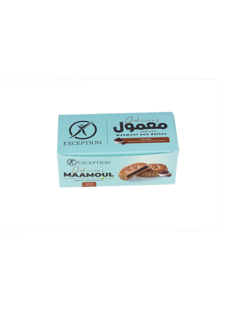 حلواني إكسبشن  2 علبه معمول تمر 65 جم * 6 قطع - Image 3