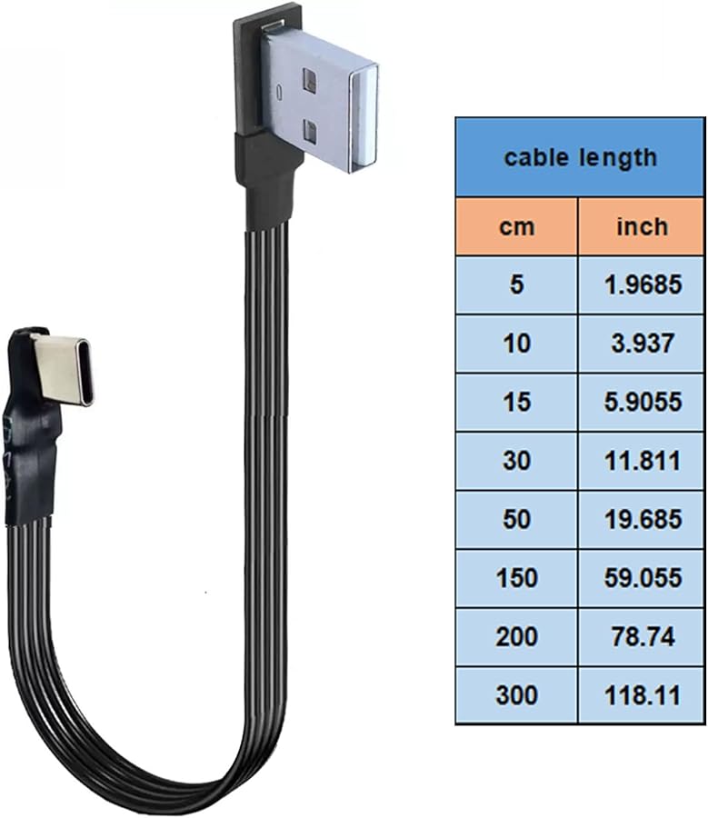 Flexible Silicone USB C Cable Right Angle Charger 1 Style For Smartphones - Image 5