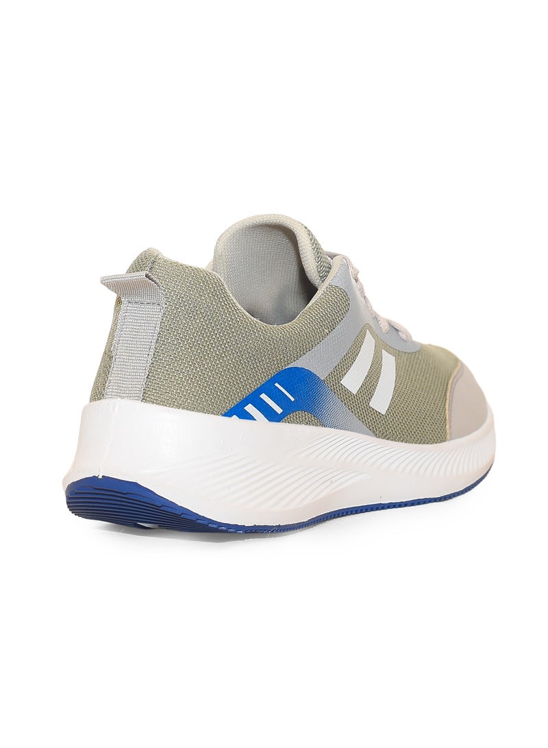 Desert Men's Sportive Knit Sneakers – Stylish Printed Design - Image 4