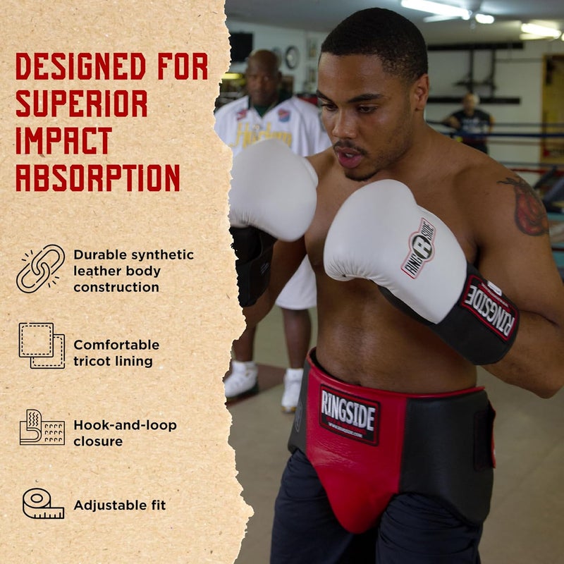 Ringside No Foul Boxing Groin Protector, Jockstrap Design, Groin Protector for Men, Ideal for Boxing, MMA, Muay Thai, Kickboxing, Workout, Training, and Competition - Image 4