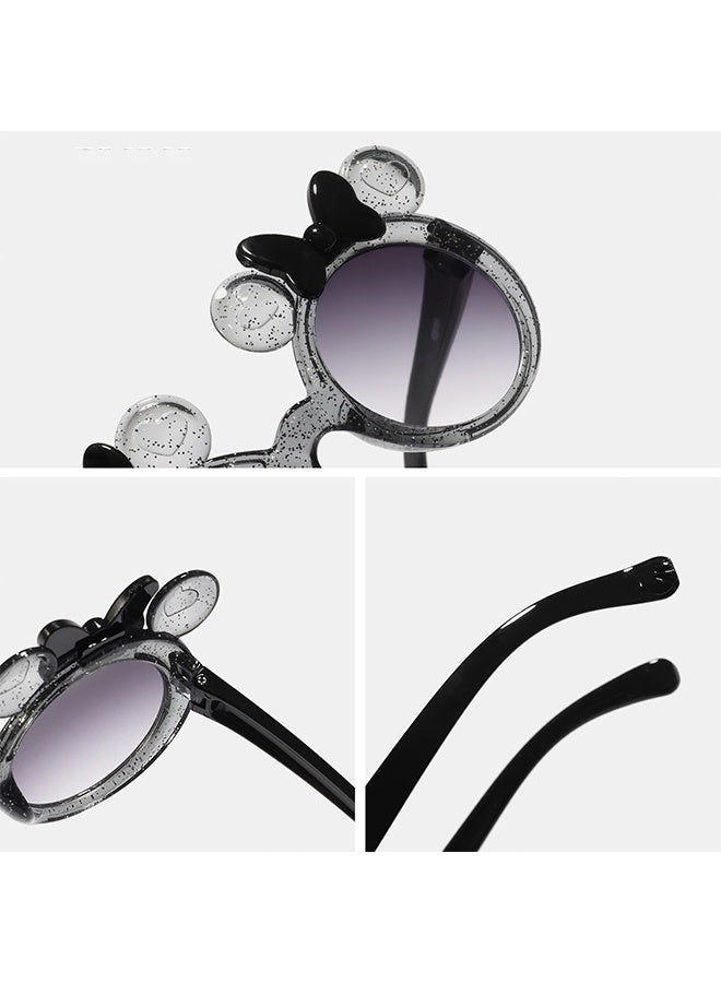 Happy D 3 pieces of children's sunglasses, girls' children's sunglasses set, heart-shaped glasses, fashionable and cute, suitable for children aged 2-12, a cute party gift, suitable for birthday parties, beach, and pool use for boys and girls aged 3-10 - Image 4
