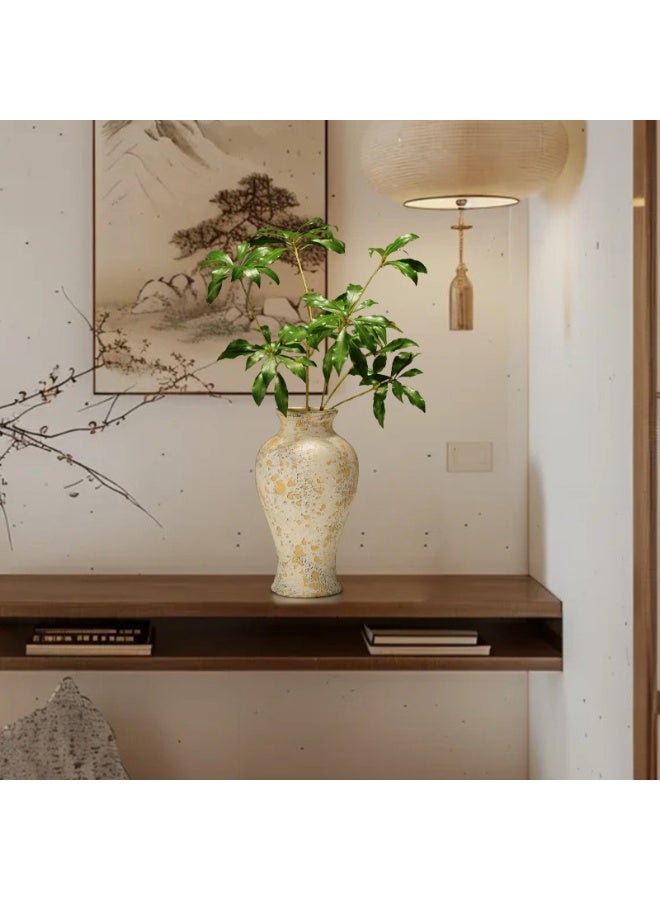 مزهرية سيراميك، على الطراز القديم، مناسبة لتزيين سطح المكتب في غرفة المعيشة، وترتيب الزهور، وفخار المنزل الريفي. - Image 5