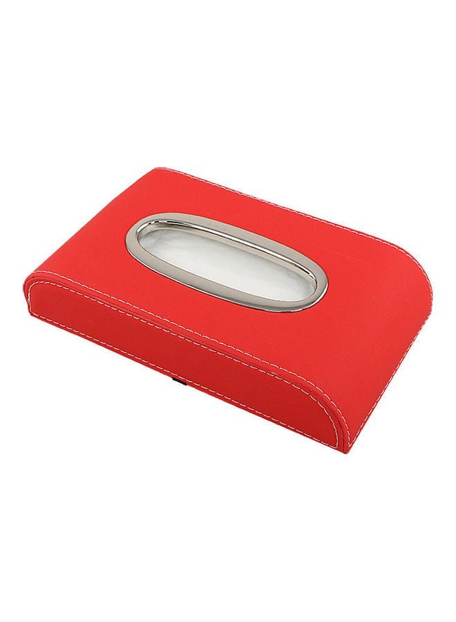 NIBEMINENT Car Leather Paper Towel Box 