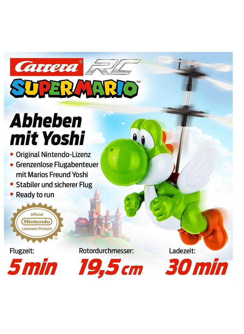 Carrera Super Mario Flying Yoshi I Remote-Controlled Electric Helicopter For Ages 8 And Up I Including Remote Control & Batteries I Toy For Children & Adults I For Indoor & Outdoor  - Image 2