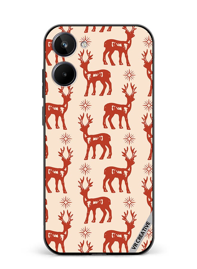 VR CREATIVE Protective Case Cover For Realme 10 Mix Pattern Design Multicolour - Image 1