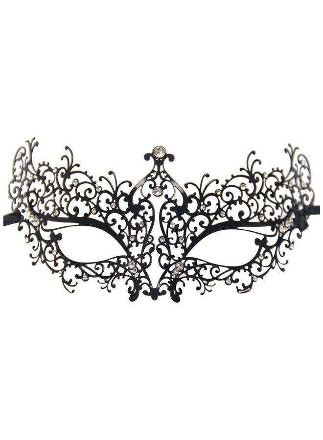 Geek-M Couple's Masquerade Mask Mardi Gras Party Mask for Festival Halloween Costume Ball (Style B) - Image 2
