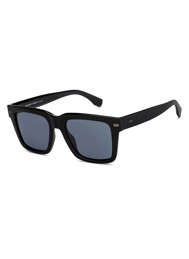 VINCENT CHASE Unisex Full Rim Square Classics Branded Latest And Stylish Sunglasses Polarized And 100% UV Protected Unisex Large VC S16744 - Image 1