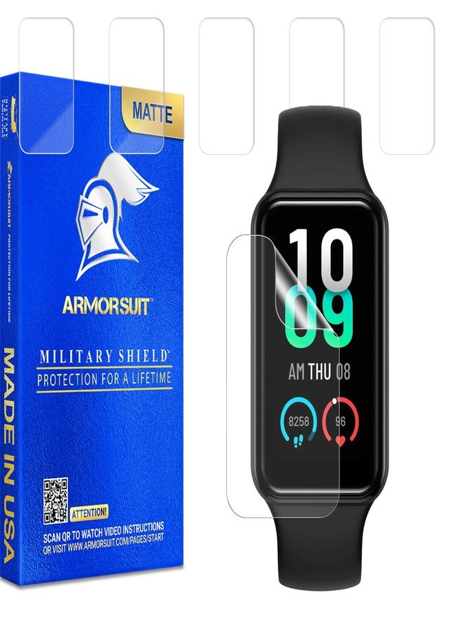 ArmorSuit 6 Pack for Amazfit Band 7 Fitness Tracker Matte Screen Protector Anti-Glare MilitaryShield TPU Film - Made in USA - Image 1