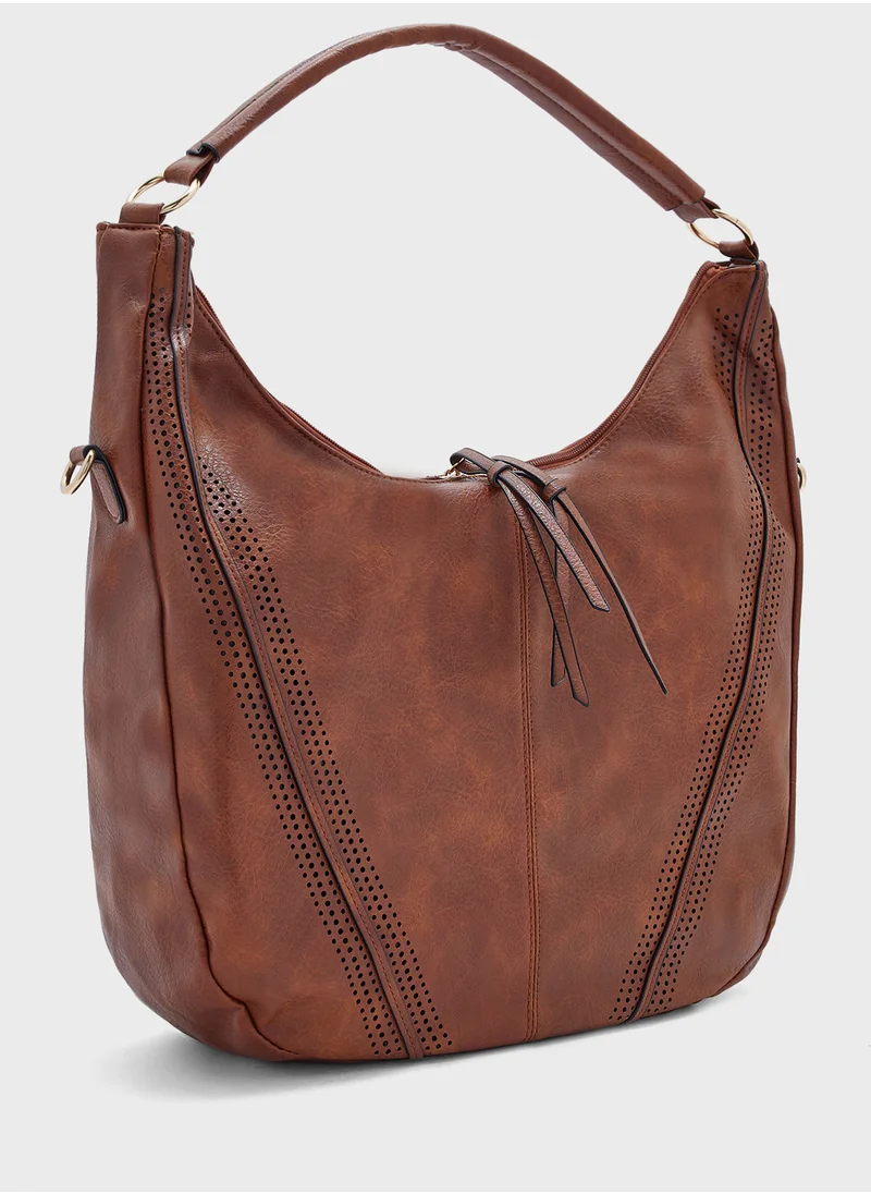 ELLA 2 In 1 Slouchy Shopper Bag With Wallet