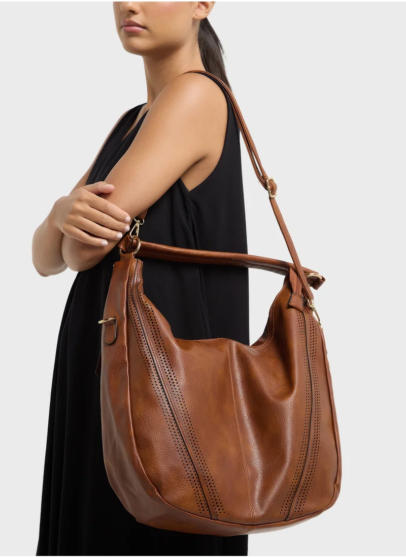 ELLA 2 In 1 Slouchy Shopper Bag With Wallet