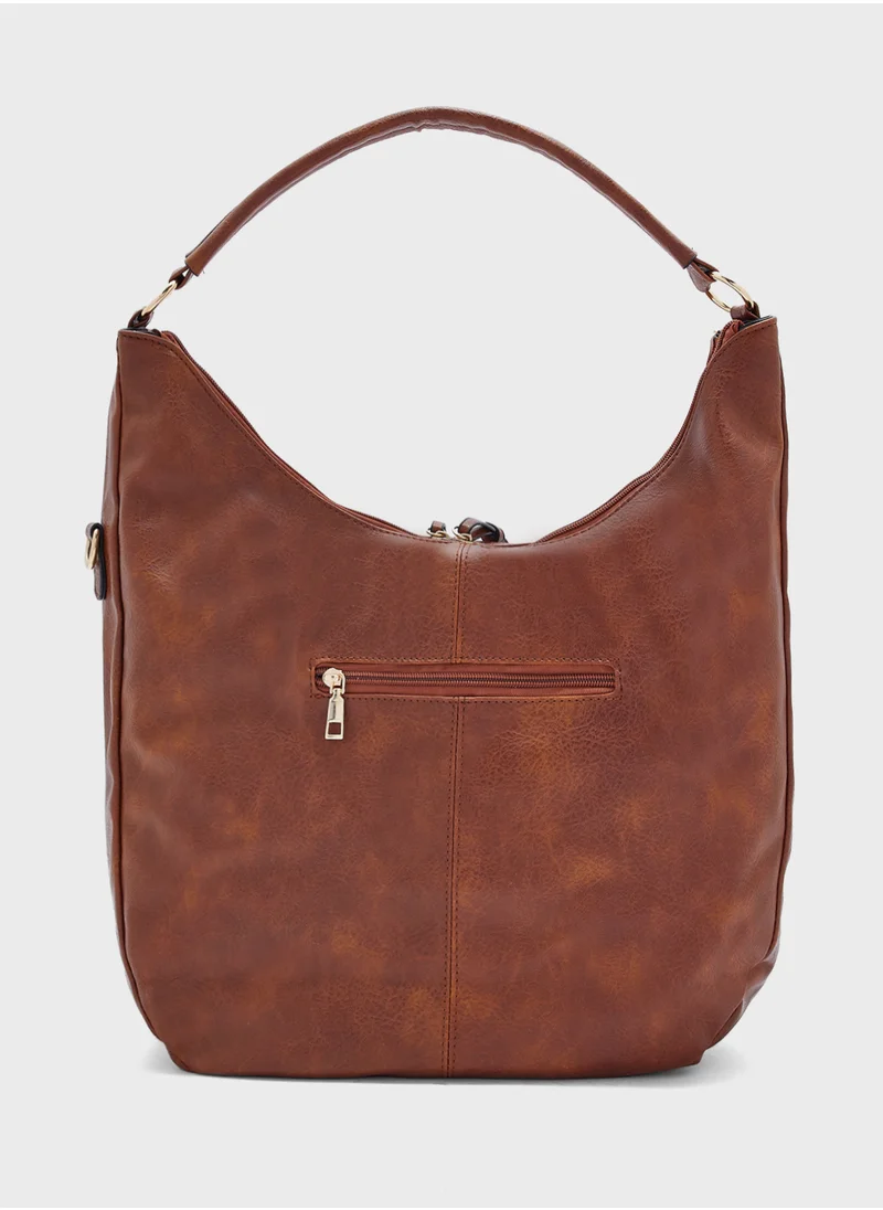 ELLA 2 In 1 Slouchy Shopper Bag With Wallet