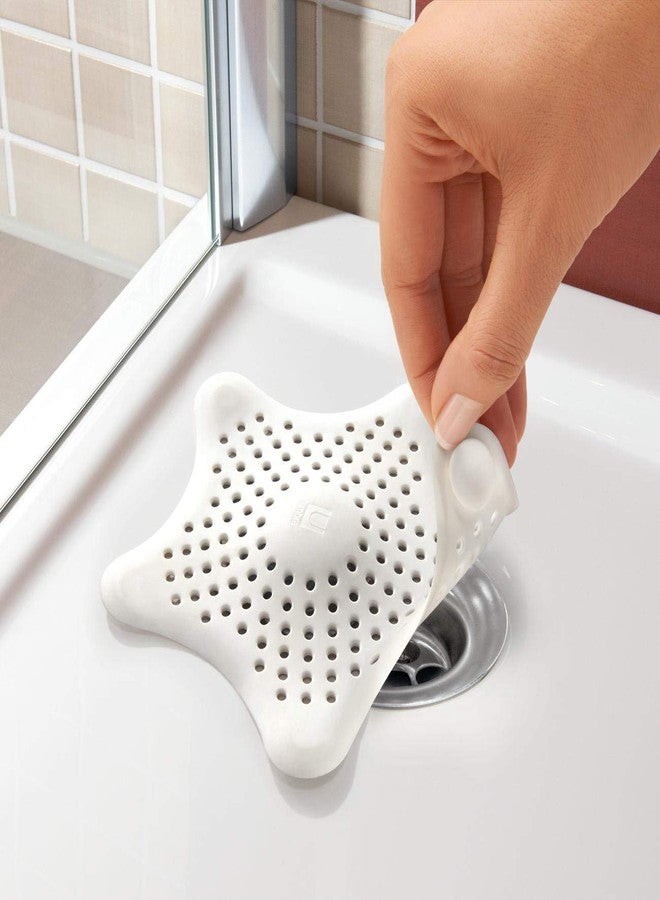 NOBILEA Silicon Sink Basin Strainer Stopper for Kitchen, Bathroom - Star Shaped Shower Drain Strainers, Hair Catcher with Suction Cups for Waste Filter, Pack of 1 - Image 5