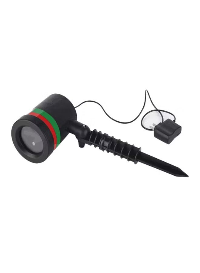Outdoor Shower Laser Fairy Projector Light Black 37.5x13.2x37.5cm - Image 1