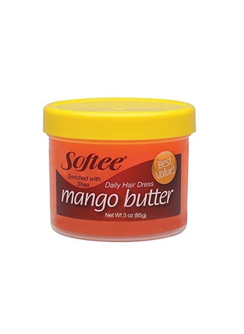 Softee Softee Softee mango butter daily hair dress 3 ounce Orange 3 Ounce 